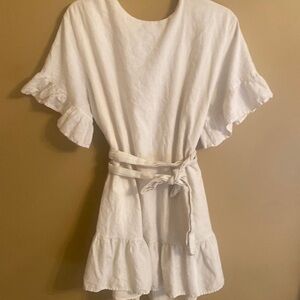 Urban Outfitters L linen type dress
